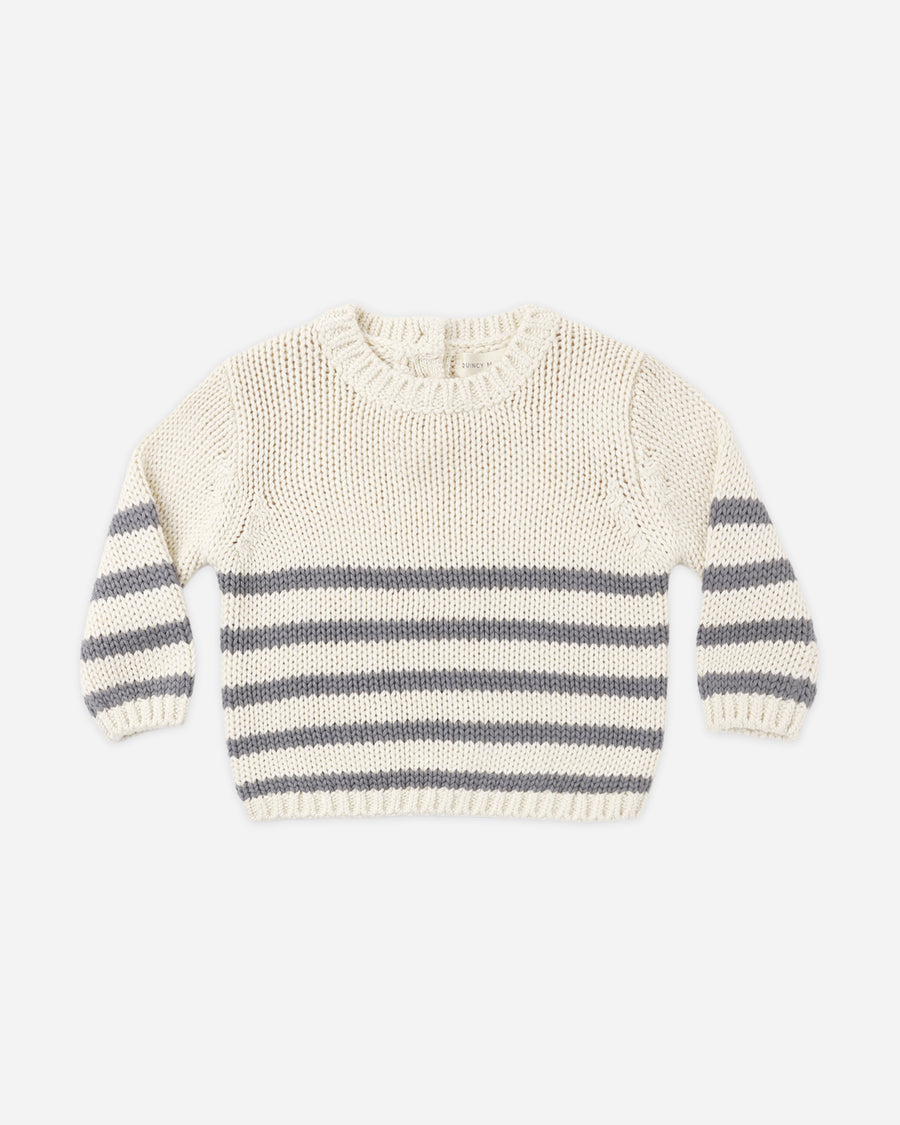 Rex Sweater - Slate Stripe