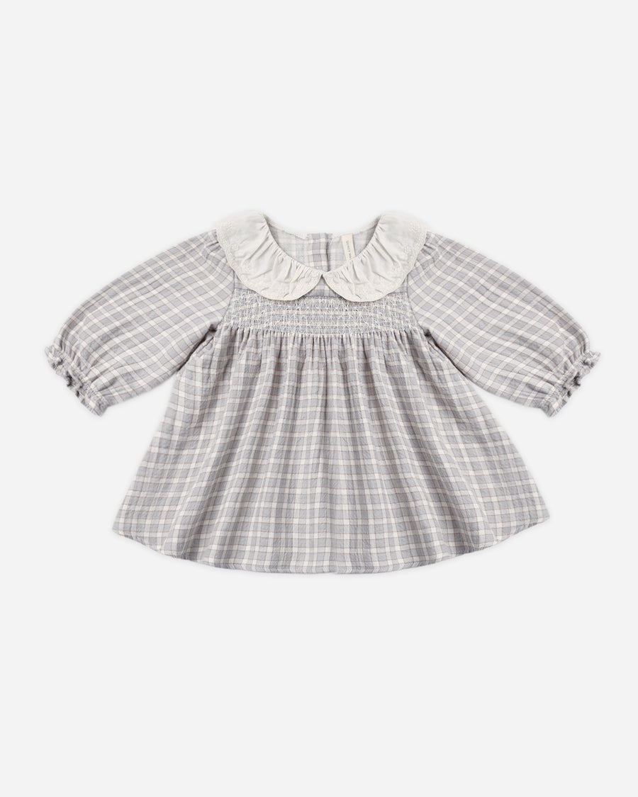 Callie Dress - Blue Gingham