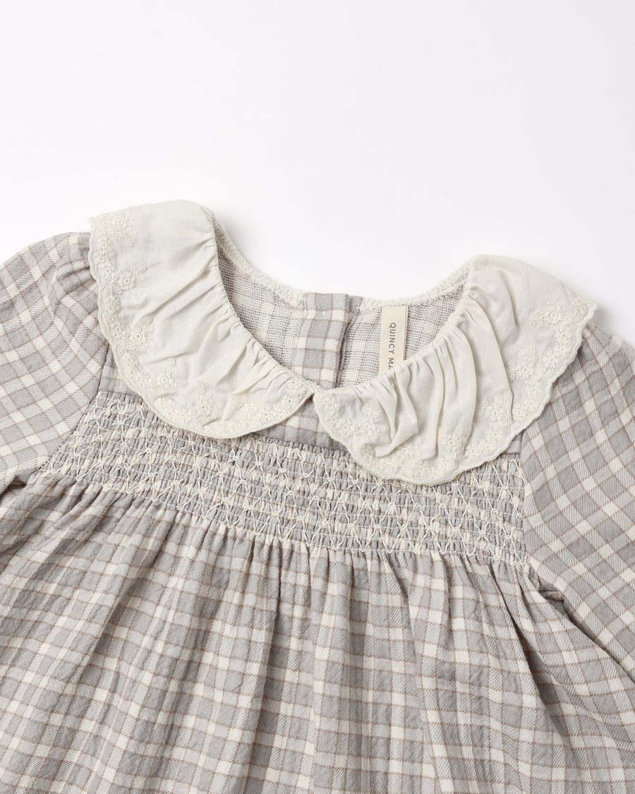 Callie Dress - Blue Gingham