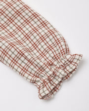 Callie Romper - Christmas Plaid