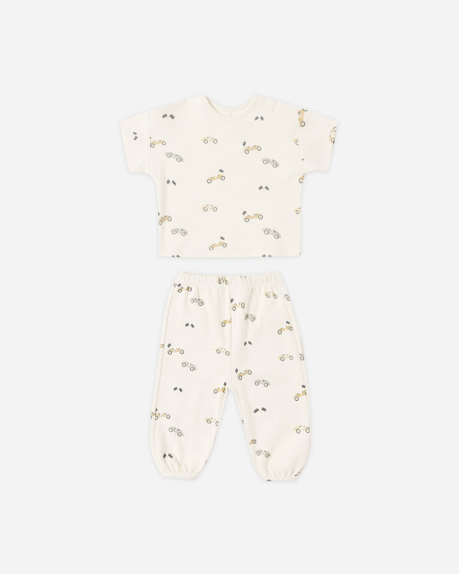 Jersey Tee and Pant Set - Race Car