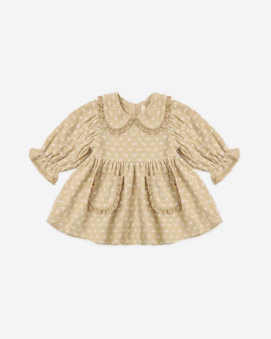 Marisol Dress - Butterscotch Floral