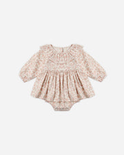 Thalia Romper - Pink Blossom