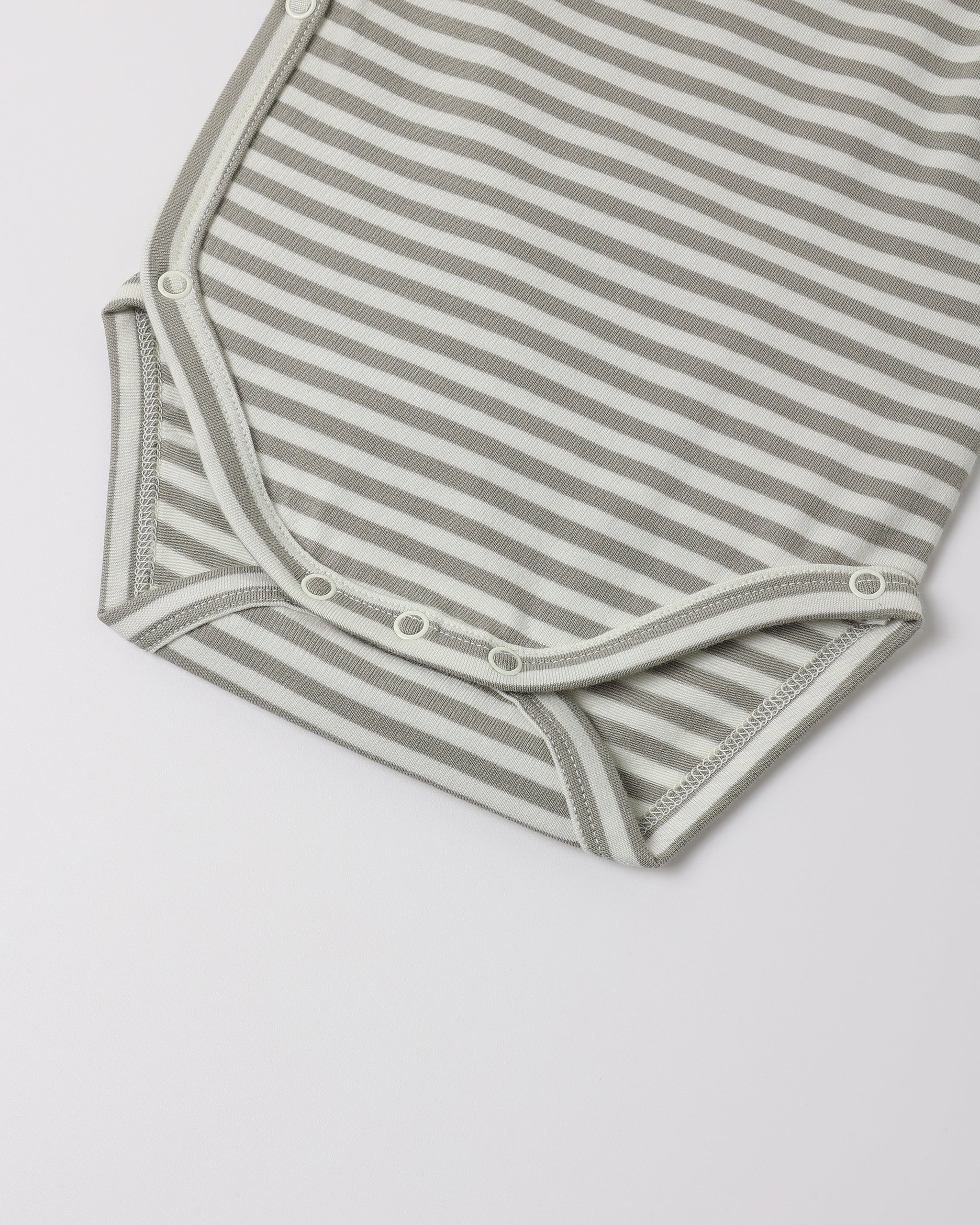 Side Snap Bodysuit and Pant Set - Laurel Stripe