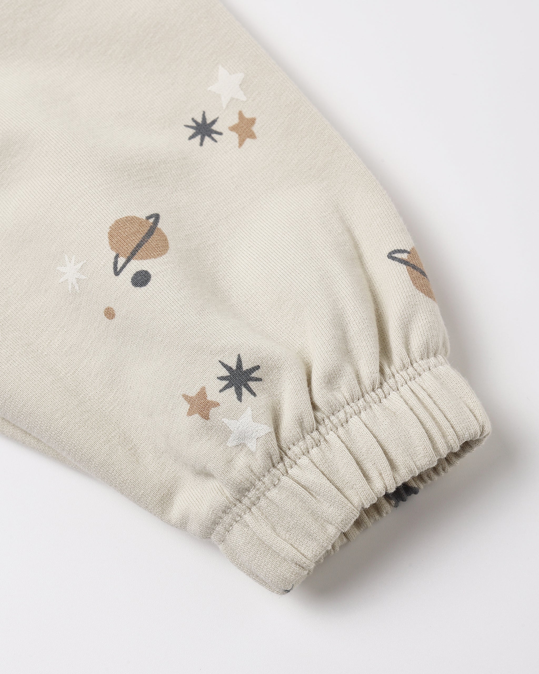 Relaxed Fleece Jumpsuit - Space