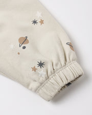 Relaxed Fleece Jumpsuit - Space