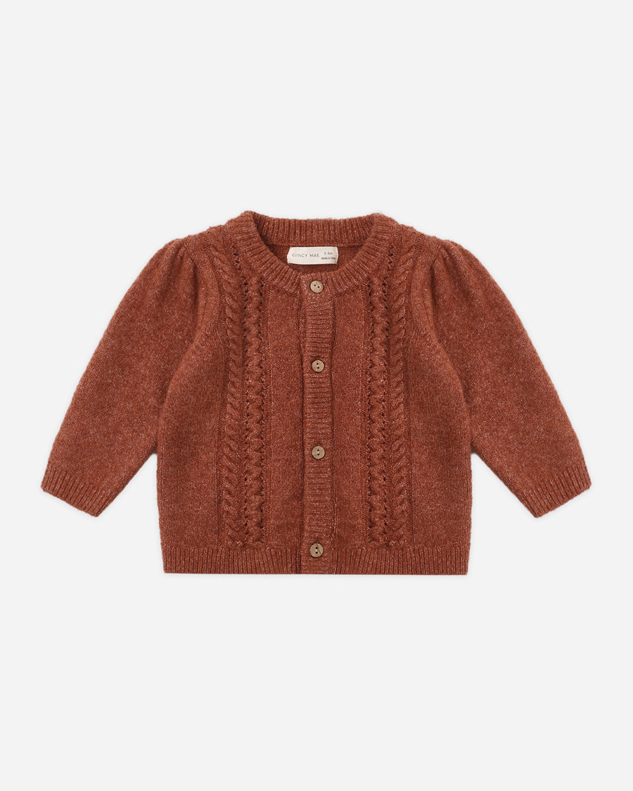 Holly Cardigan - Redwood