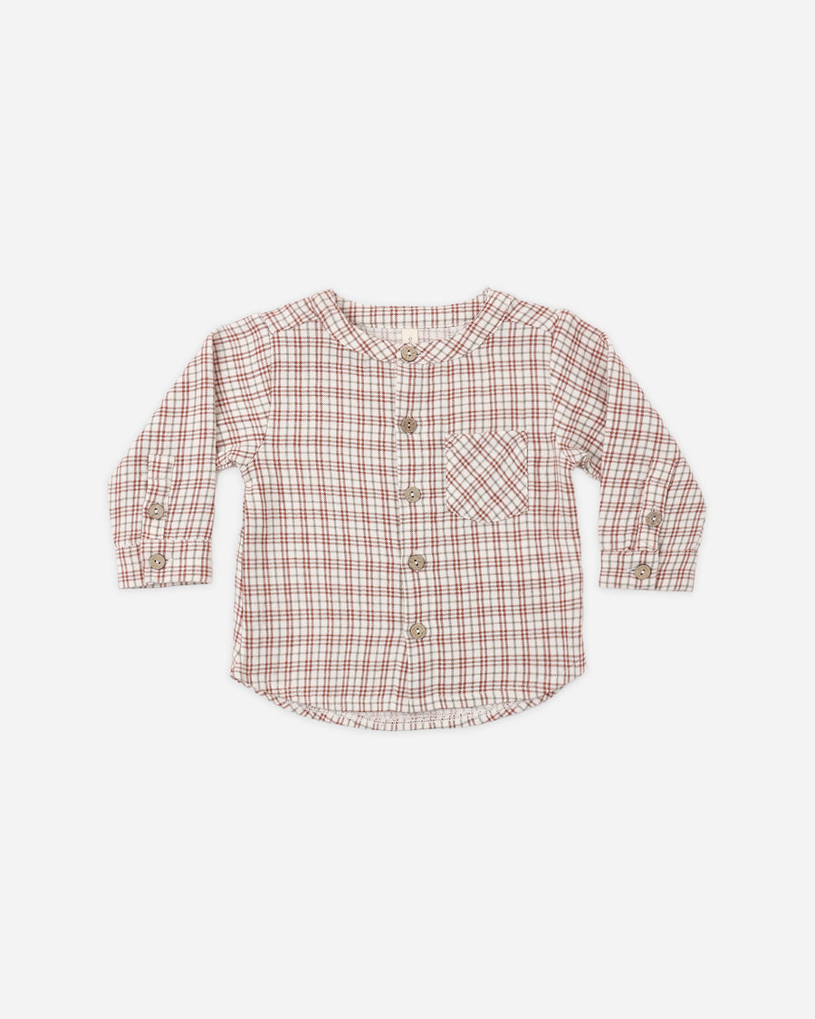Milo Shirt - Christmas Plaid