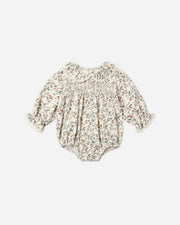 Callie Romper - Holiday Floral