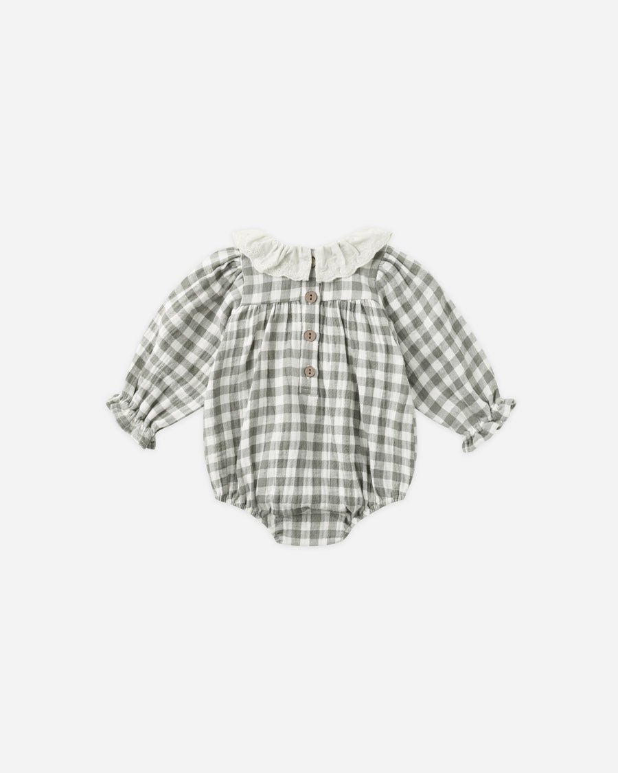 Callie Romper - Forest Check