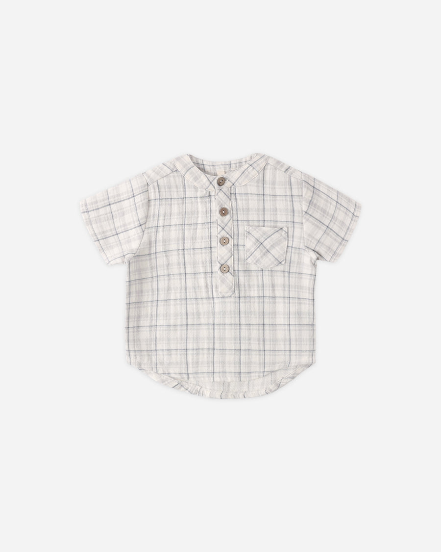 Jaxson Shirt - Blue Plaid