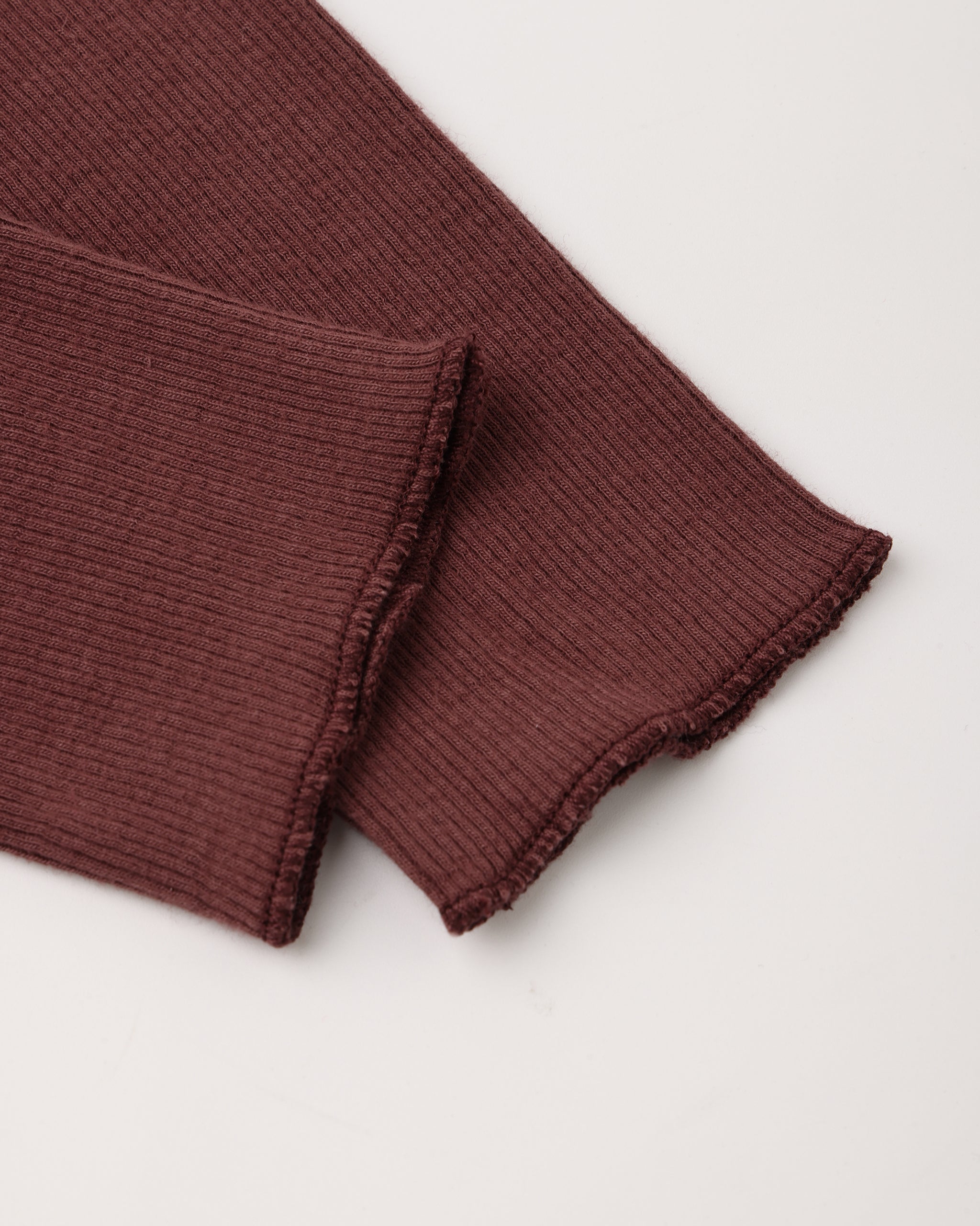 Ribbed Legging - Black Cherry