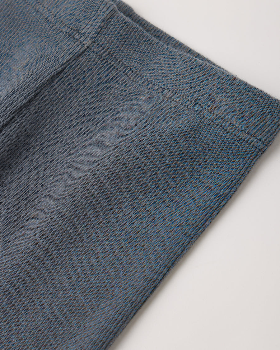 Ribbed Legging - Midnight