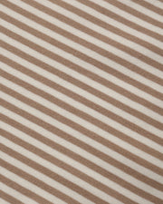 Jersey Snap Bib Pack - Bunnies, Almond Stripe