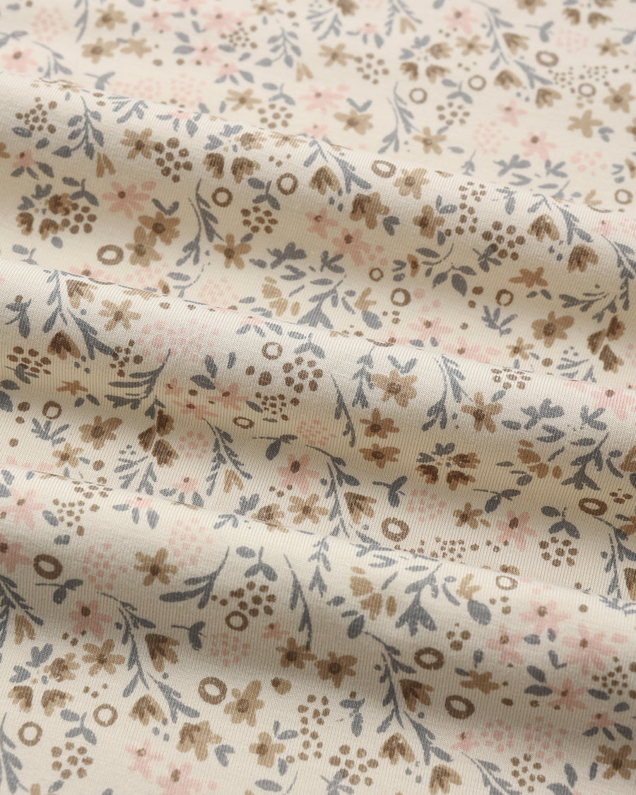 Bamboo Zipped Sleeper - Bloom
