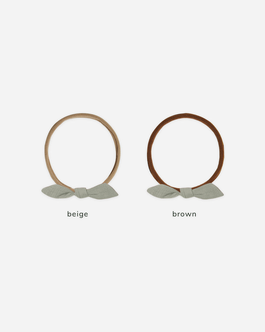 Little Knot Headband - Laurel - Beige