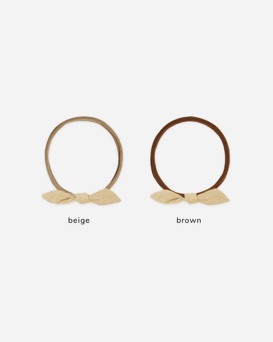 Little Knot Headband - Butterscotch - Beige