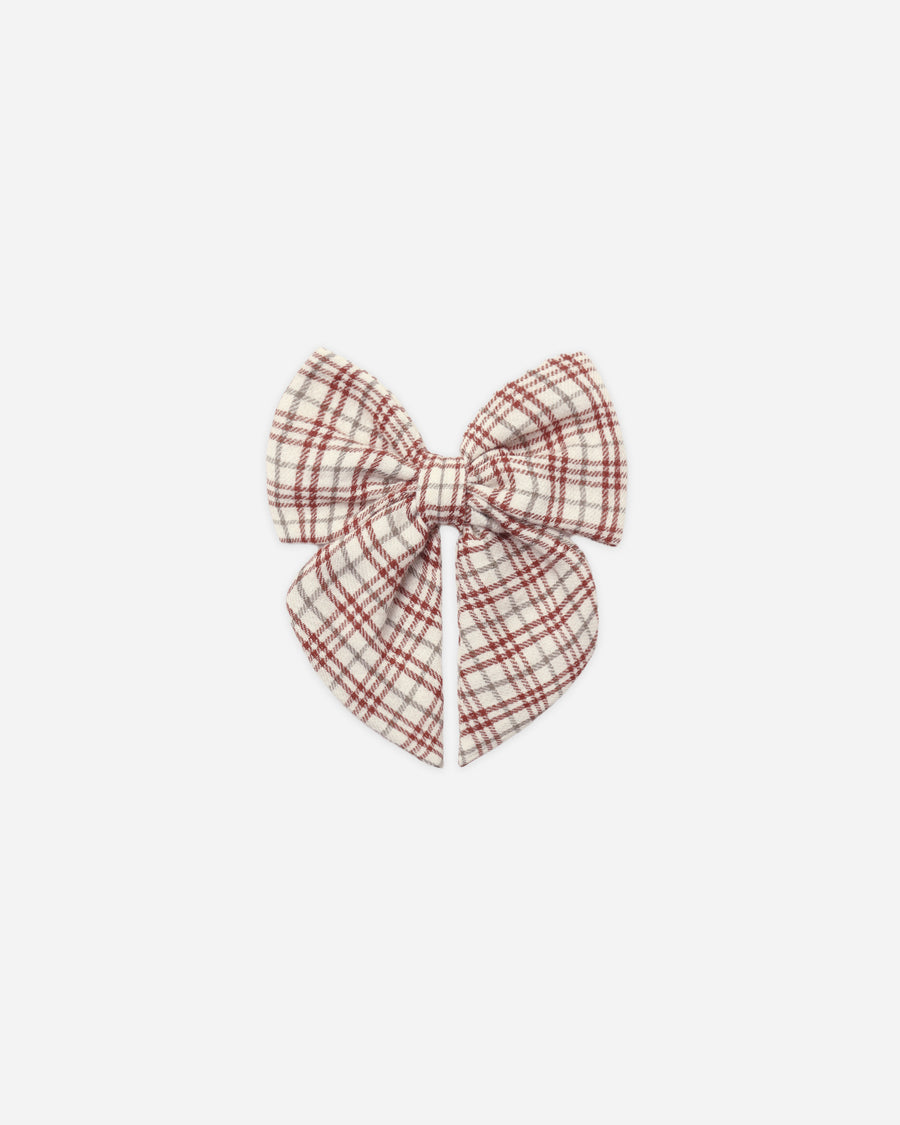 Bow - Christmas Plaid
