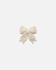 Crochet Bow - Natural