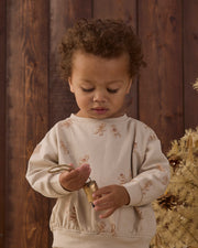 Relaxed Fleece Sweatshirt - Gingerbread