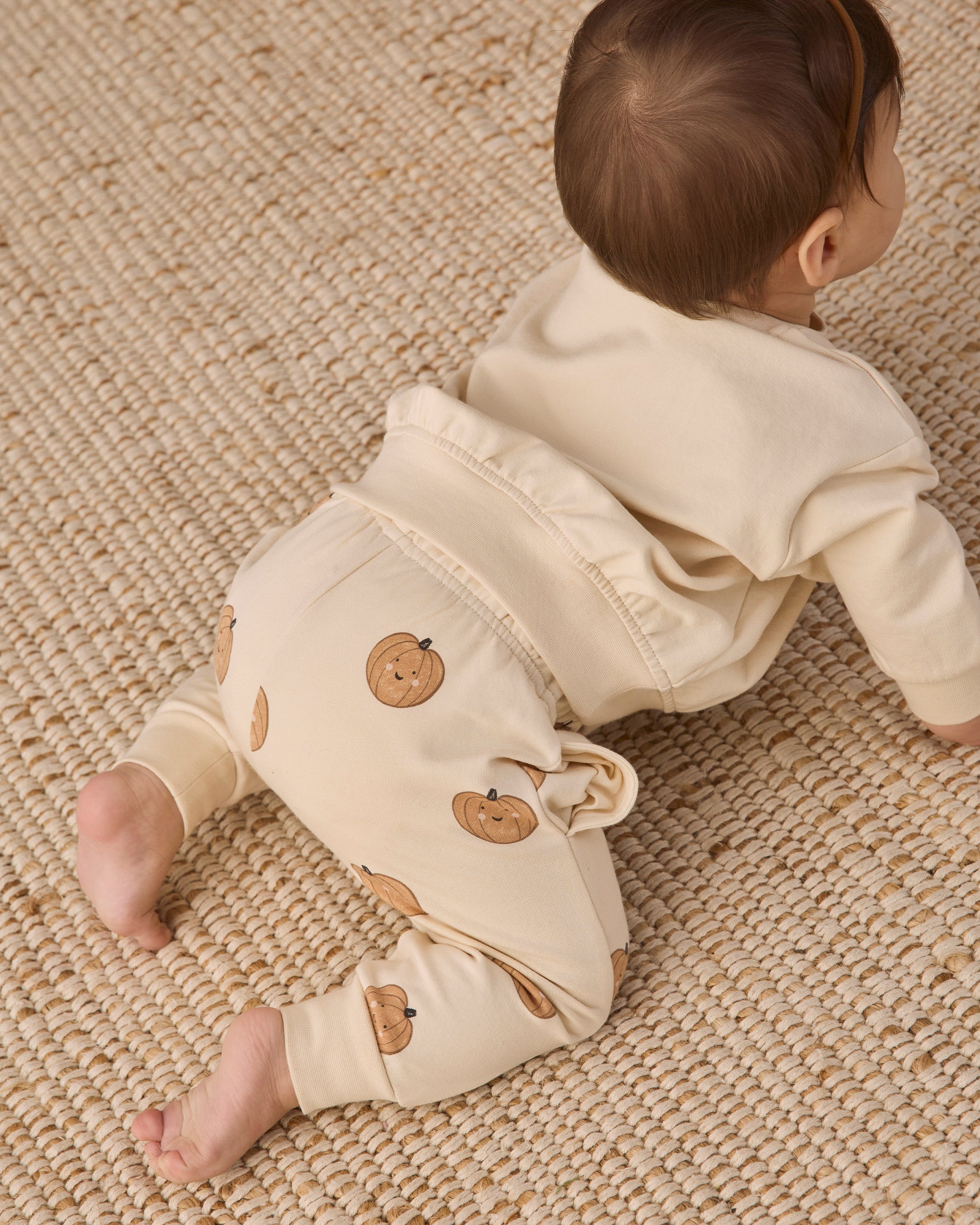 Relaxed Fleece Sweatpants - Pumpkins