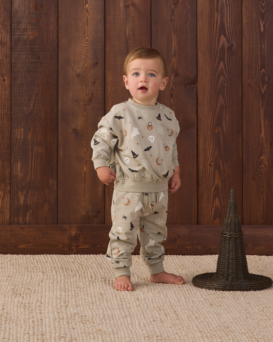 Relaxed Fleece Sweatshirt - Halloween Things