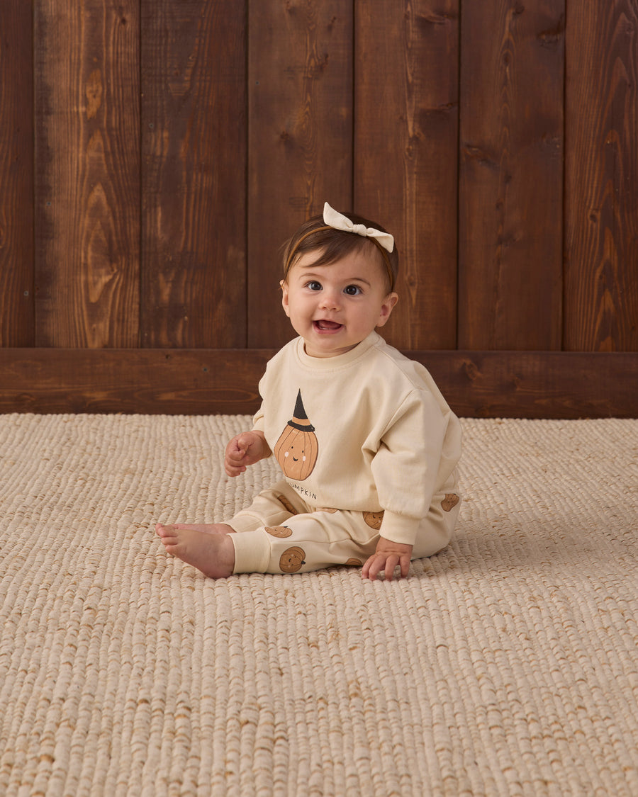 Relaxed Fleece Sweatshirt - Lil Pumpkin