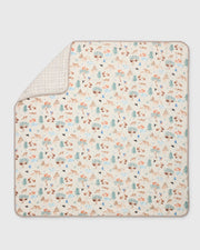 Muslin Quilt Blanket - Llama Adventures