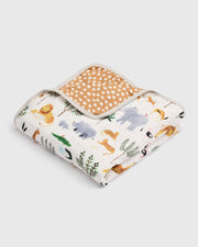 Muslin Quilt Blanket - Safari Jungle