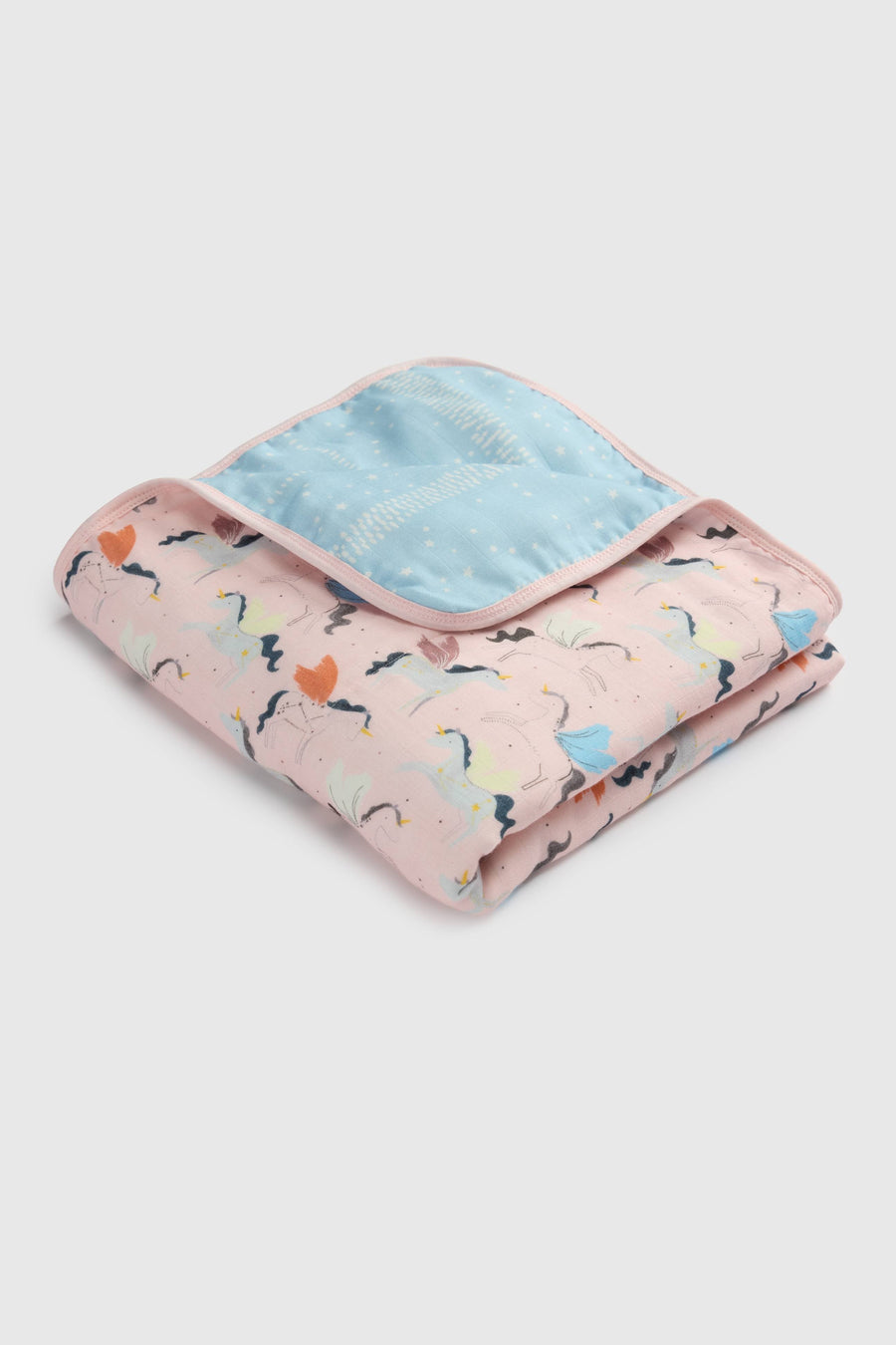 Muslin Quilt Blanket - Unicorn Ballet