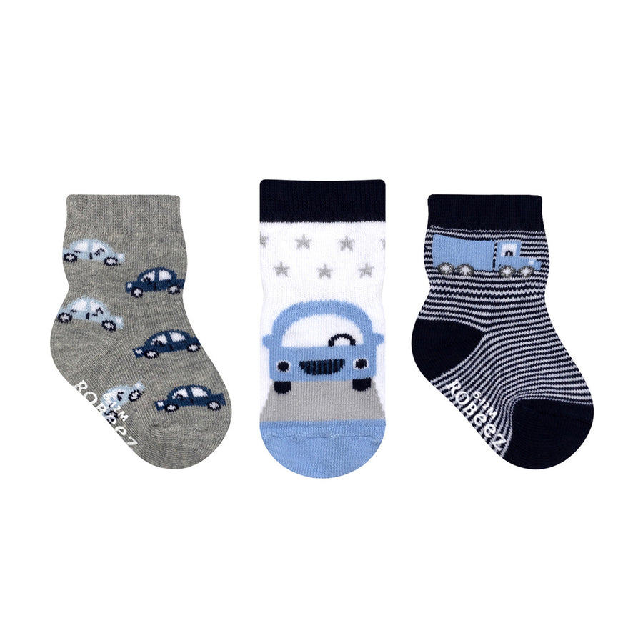3-Pack Baby Socks - Bumper to Bumper