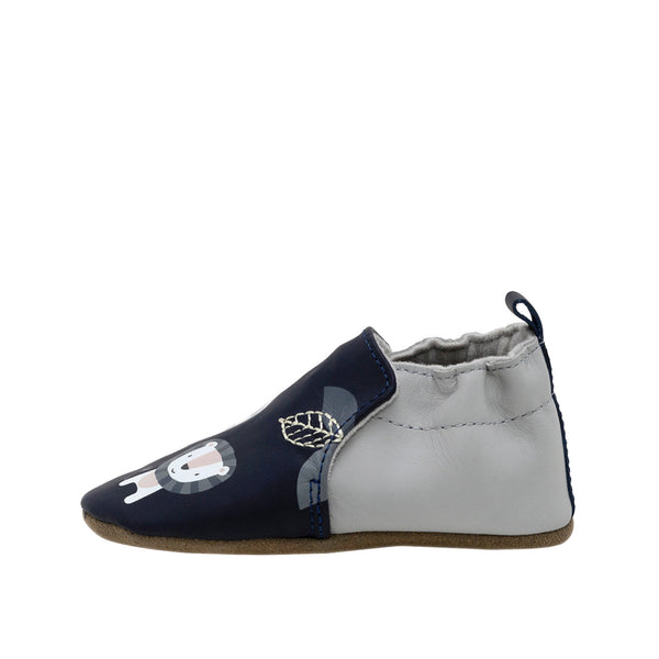 Soft Sole Baby Hello World - Navy