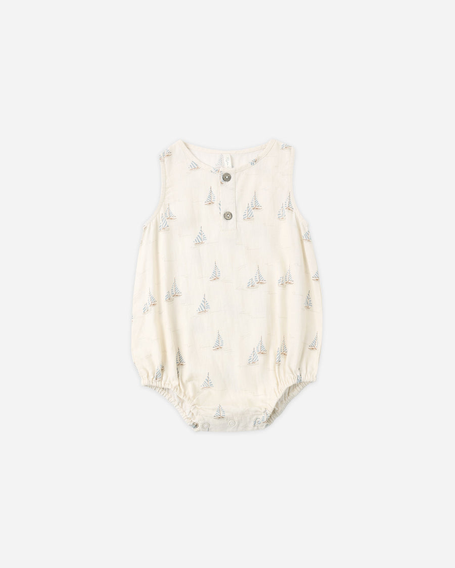 Beau Romper - Sail