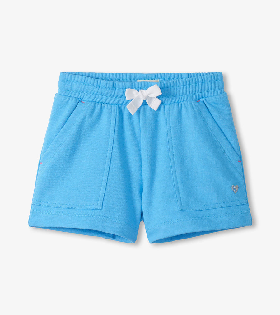 Easy Basic Shorts - Bonnie Blue