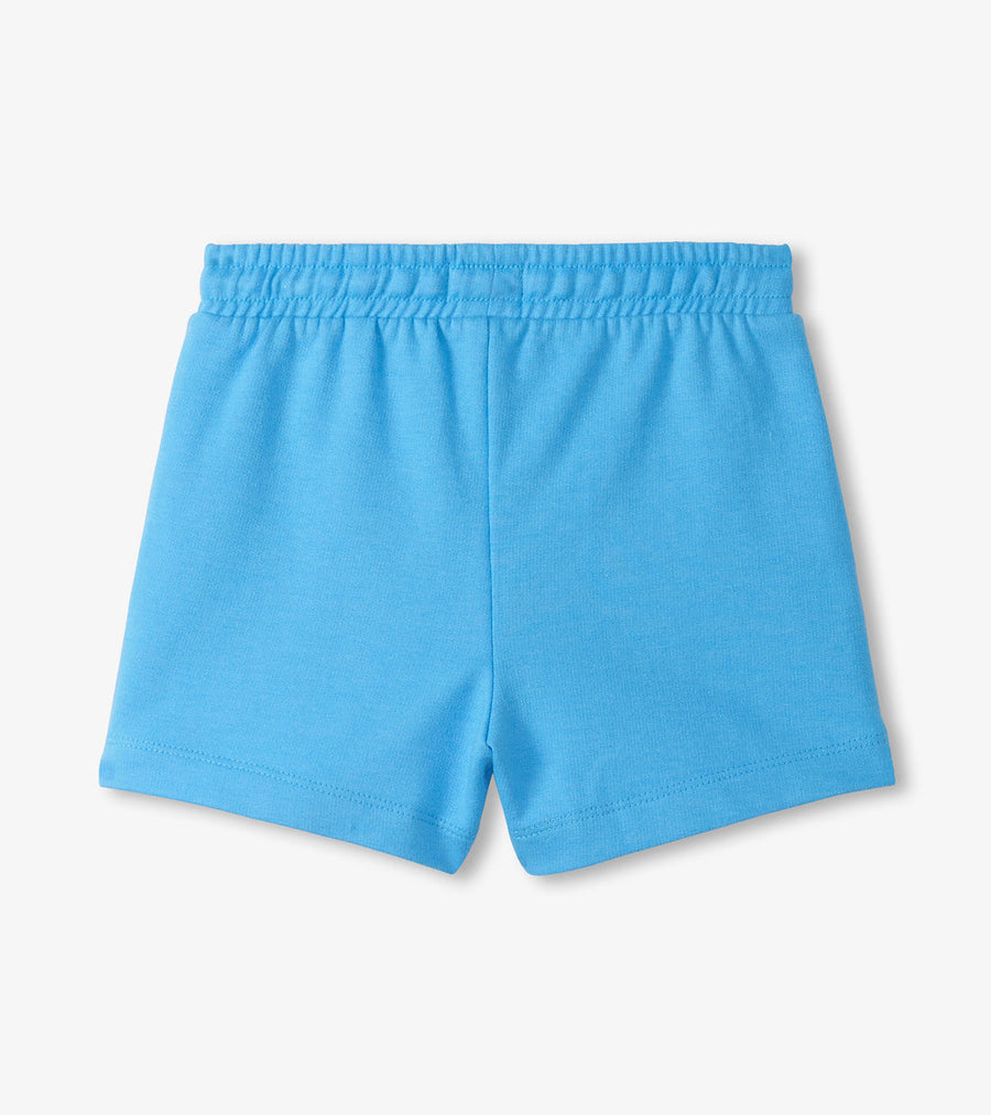 Easy Basic Shorts - Bonnie Blue