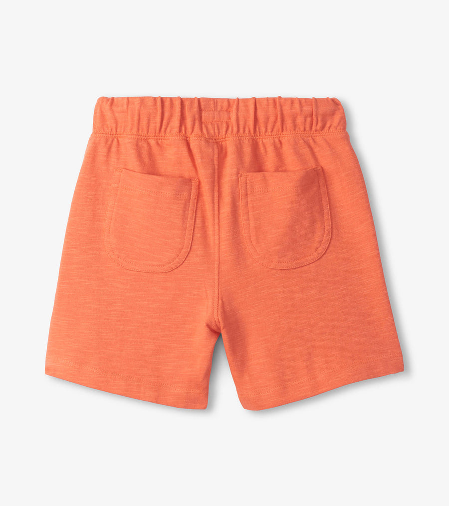 Relaxed Shorts - Flamingo