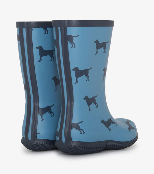 Packable Rain Boots - Preppy Dogs