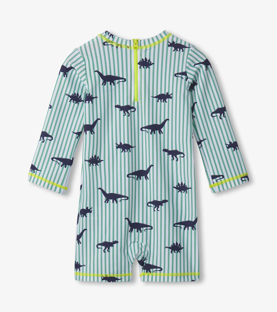 Dino Stripes One-Piece Rashguard