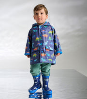 Rain Boots with Handles - Little Dinos