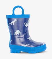 Rain Boots with Handles - Little Dinos