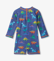 Dino Party One-Piece Rashguard
