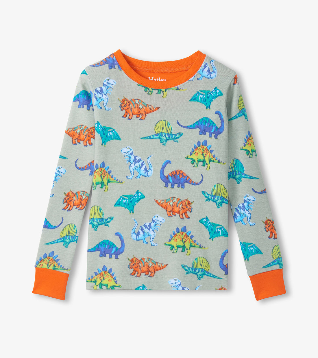 Cotton Pajama Set - Dino Party