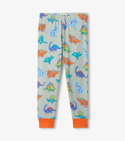 Cotton Pajama Set - Dino Party