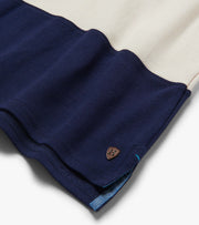 Color Block Polo - Flamingo