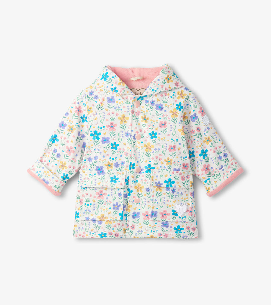 Toddler Button Up Rain Jacket - Little Garden Chicks