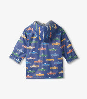 Zip Up Rain Jacket - Trucks