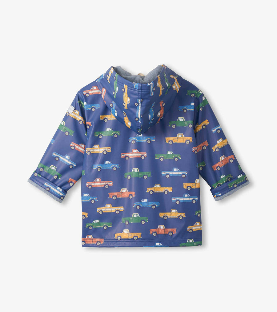 Zip Up Rain Jacket - Trucks