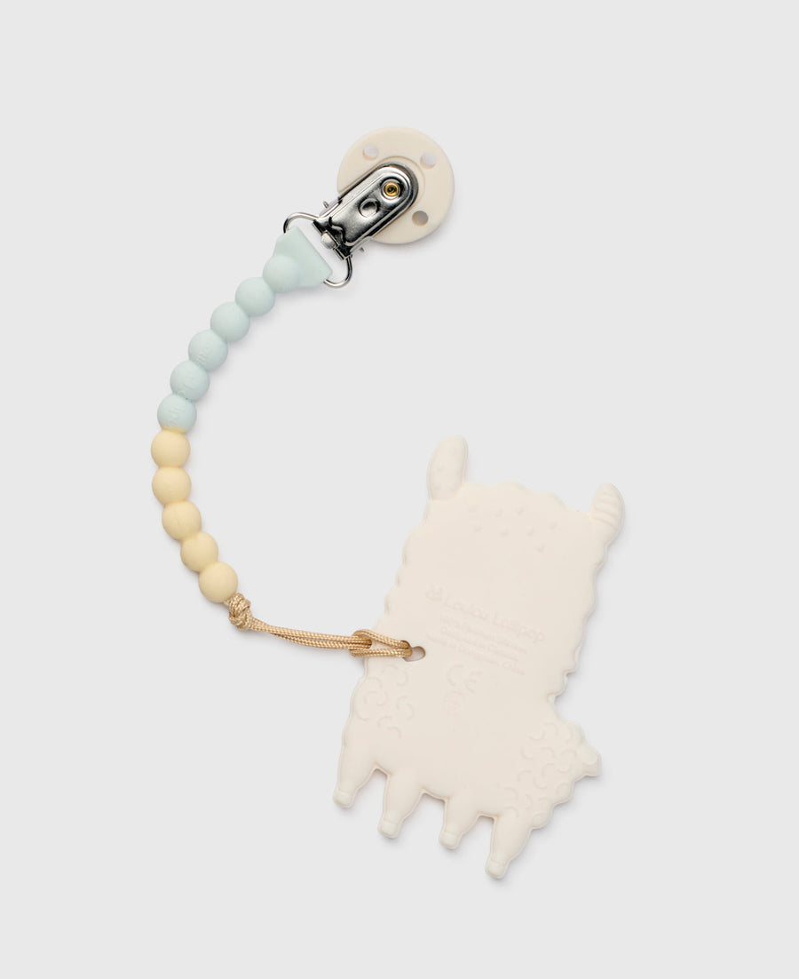 OneC™ Silicone Clip Teether Set - Llama