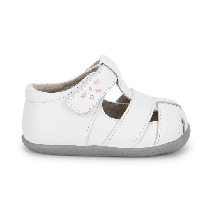 Brook III (First Walker) - White/Pink