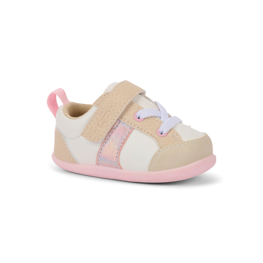 Connor Mini (First Walker) - White/Oatmeal